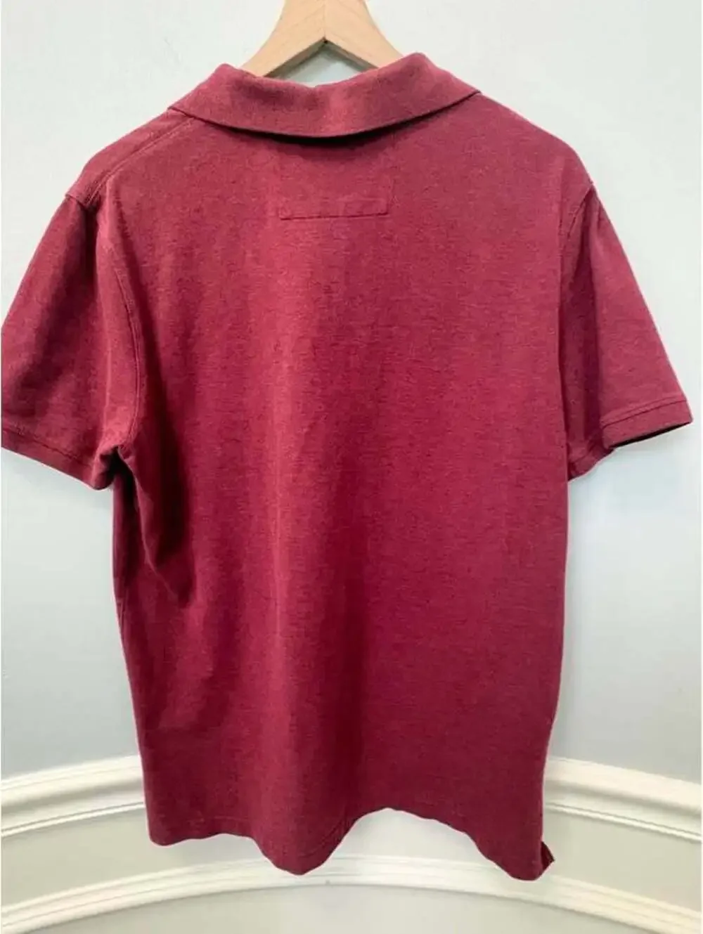 Wine Banana Republic Polo Shirt